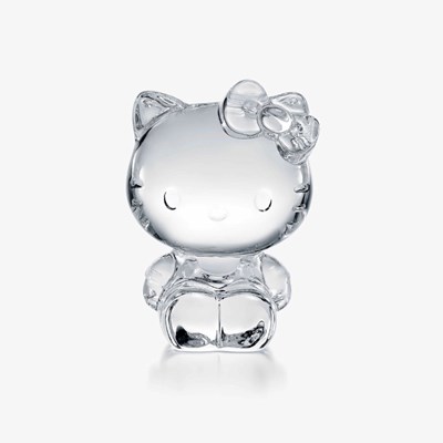 Hello Kitty Figurine Clear