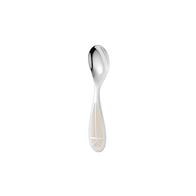 Silver-Plated baby spoon - Ivory